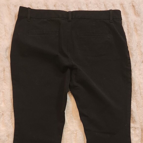 Gap Women's (Size 14 P/Black) Skinny Ankle Pants with Eyelet Embroidery - Picture 4 of 5